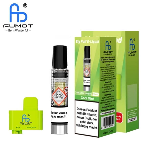 Fumot RandM Tornado Big Puff - Cool Mint - Pods 20mg